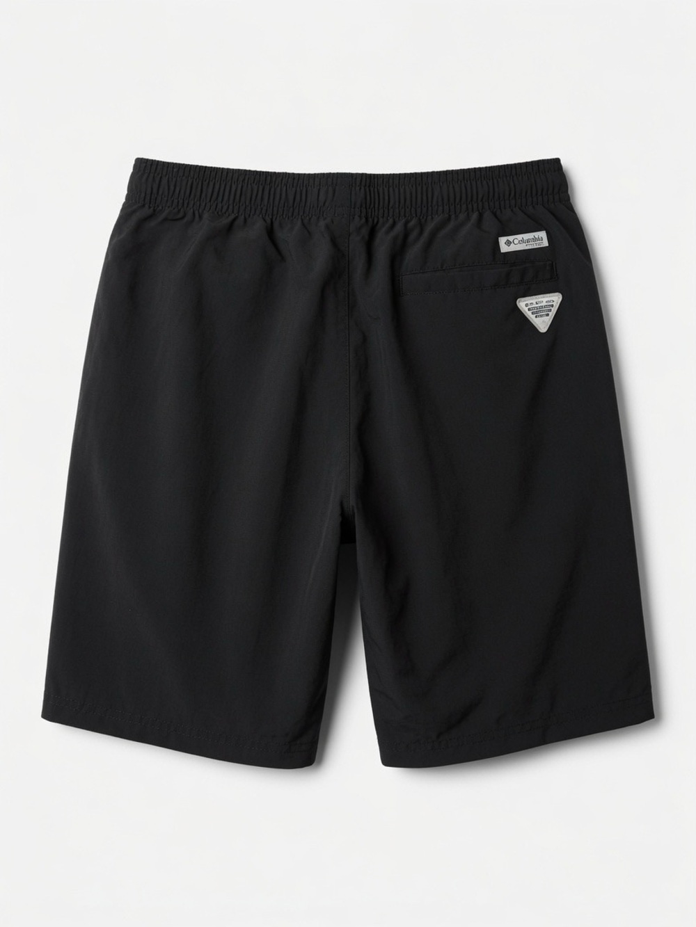 Columbia PFG Omni-Shade Black Nylon Shorts Size L 14/16 Like New Outdoor Fishing
